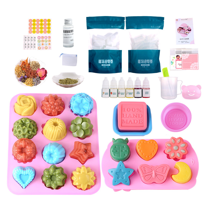 Soap Making Starter Kit - DIY Materiaal Pack Zelfgemaakte Moedermelk Geur