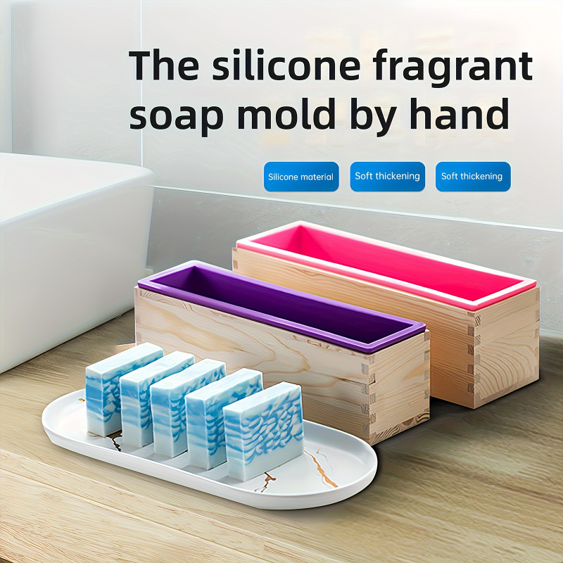 Soap Making Starter Kit - Rechthoekige handgemaakte zeepvorm Rechthoekige zeepvormset met