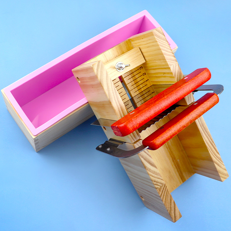 Soap Making Starter Kit - Zeep Maken Gereedschap Hout Snijdoos 1200G