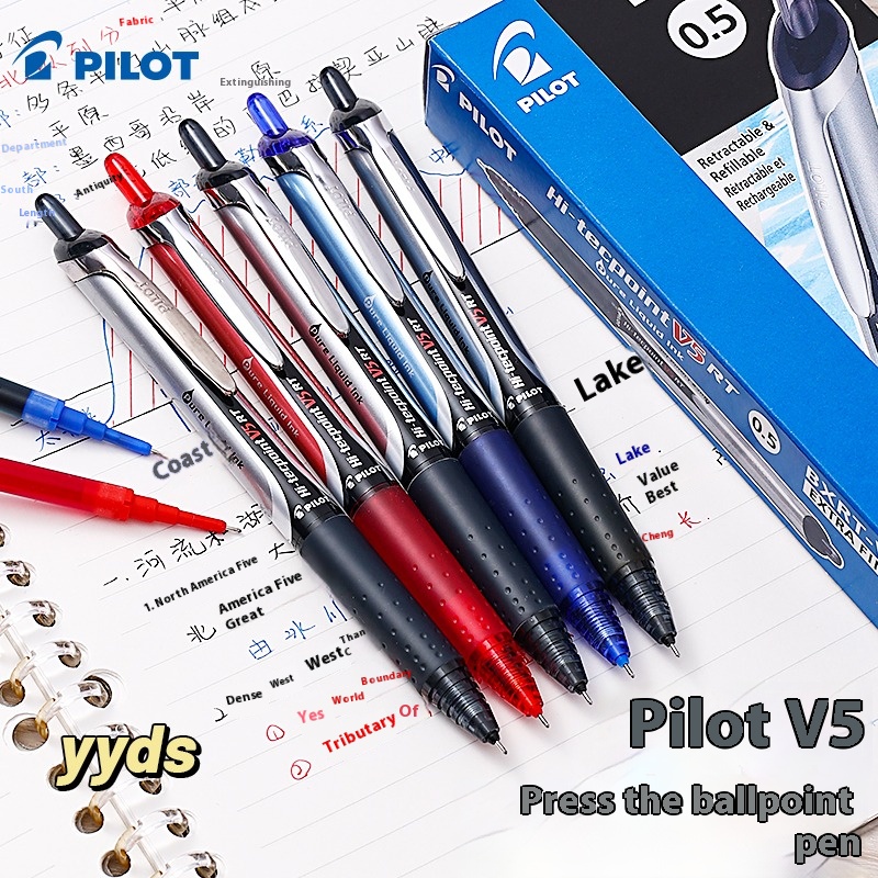 Japan PILOT Gel Ink Pen 0.5 BX - Pilot Pen V5 recensie en prijs