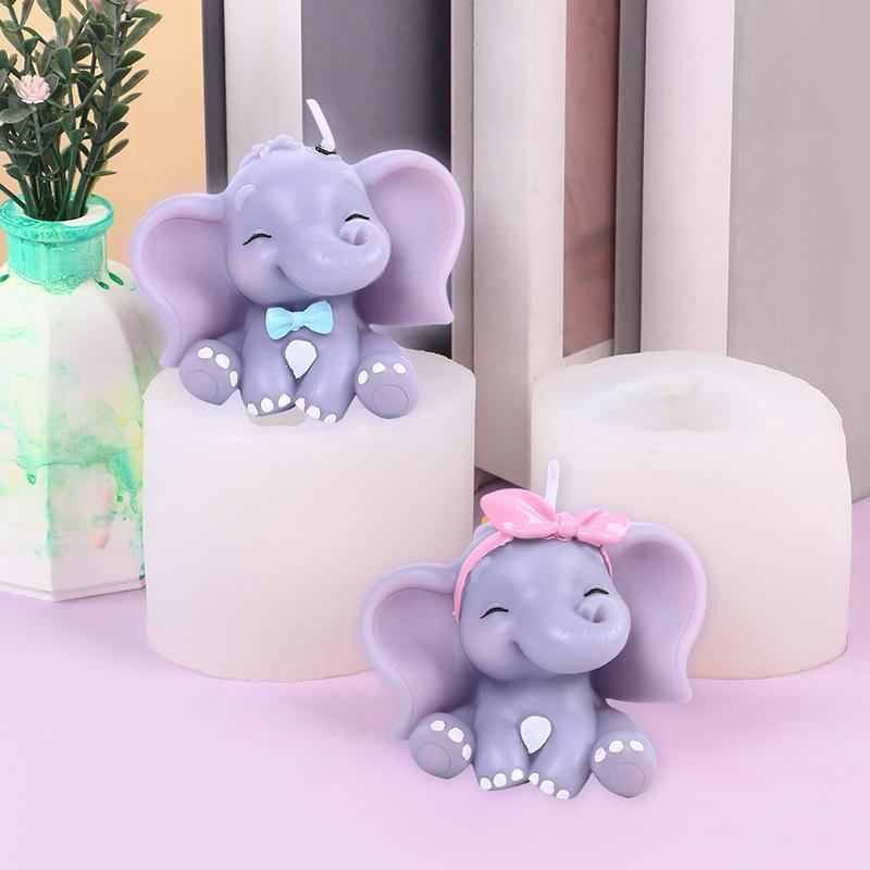 Schattige 3D olifant siliconen - Melt Pour Soap Base recensie en prijs