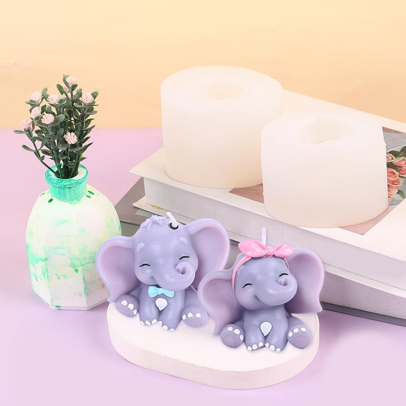 Schattige 3D olifant siliconen - Melt Pour Soap Base recensie en prijs
