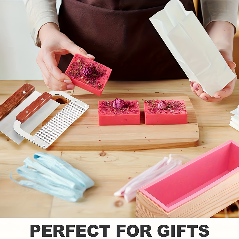 Rechthoekige handgemaakte zeep - Soap Making Starter Kit recensie en prijs