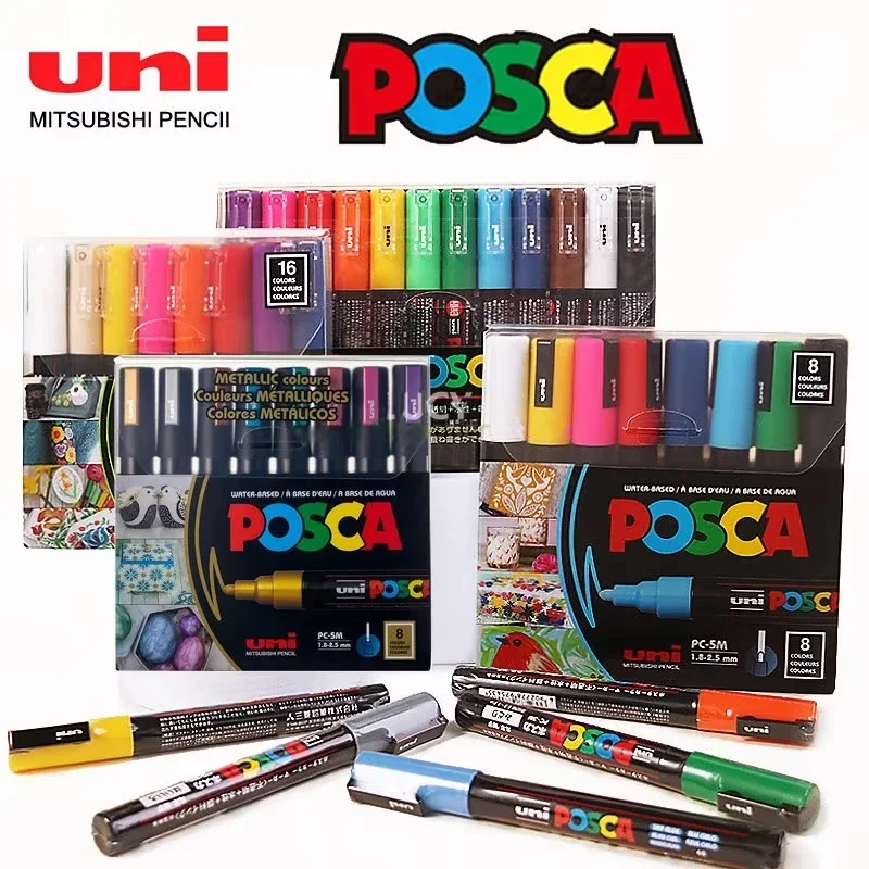 Uni Posca Art Marker Set 7/8/1 - Copic Marker Classic recensie en prijs