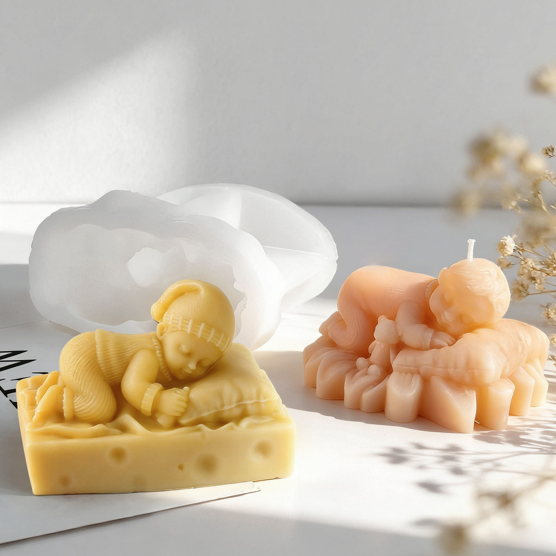 DIY Slapende Baby Siliconen Ka - Soap Making Recipes recensie en prijs