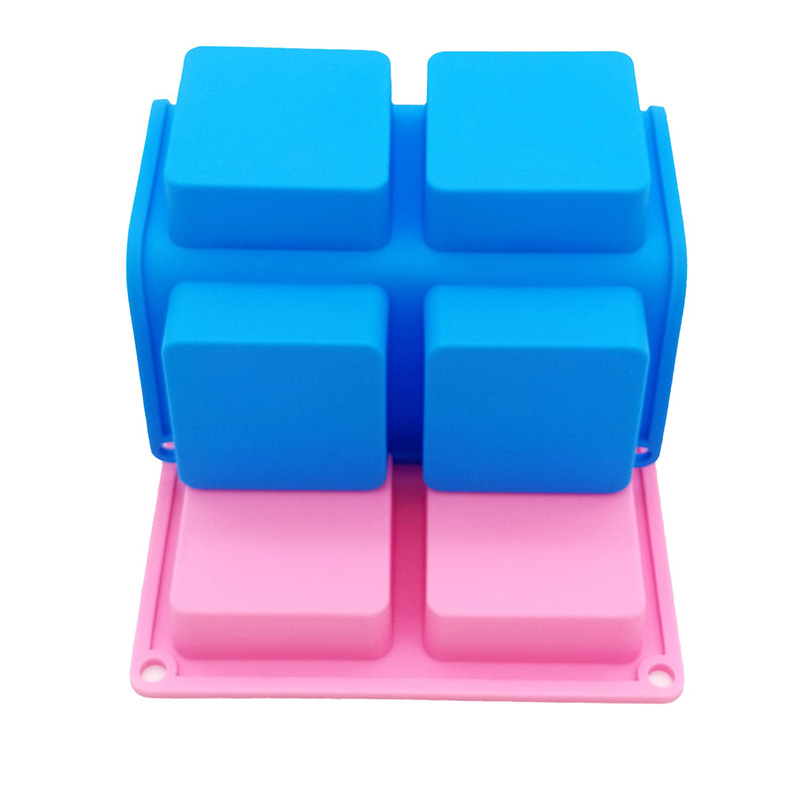 Vierkante Zeepvormen 6-holte A - Melt Pour Soap Base recensie en prijs