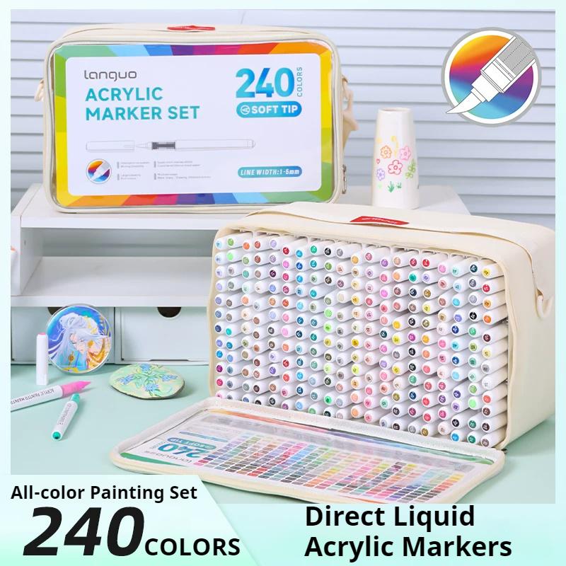 LANGUO 240 Kleuren Direct Liqu - Copic Marker Sketch recensie en prijs