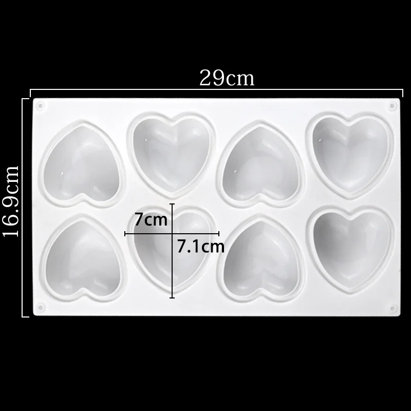 Liefde Hart Siliconen Zeep Sch - Melt Pour Soap Base recensie en prijs