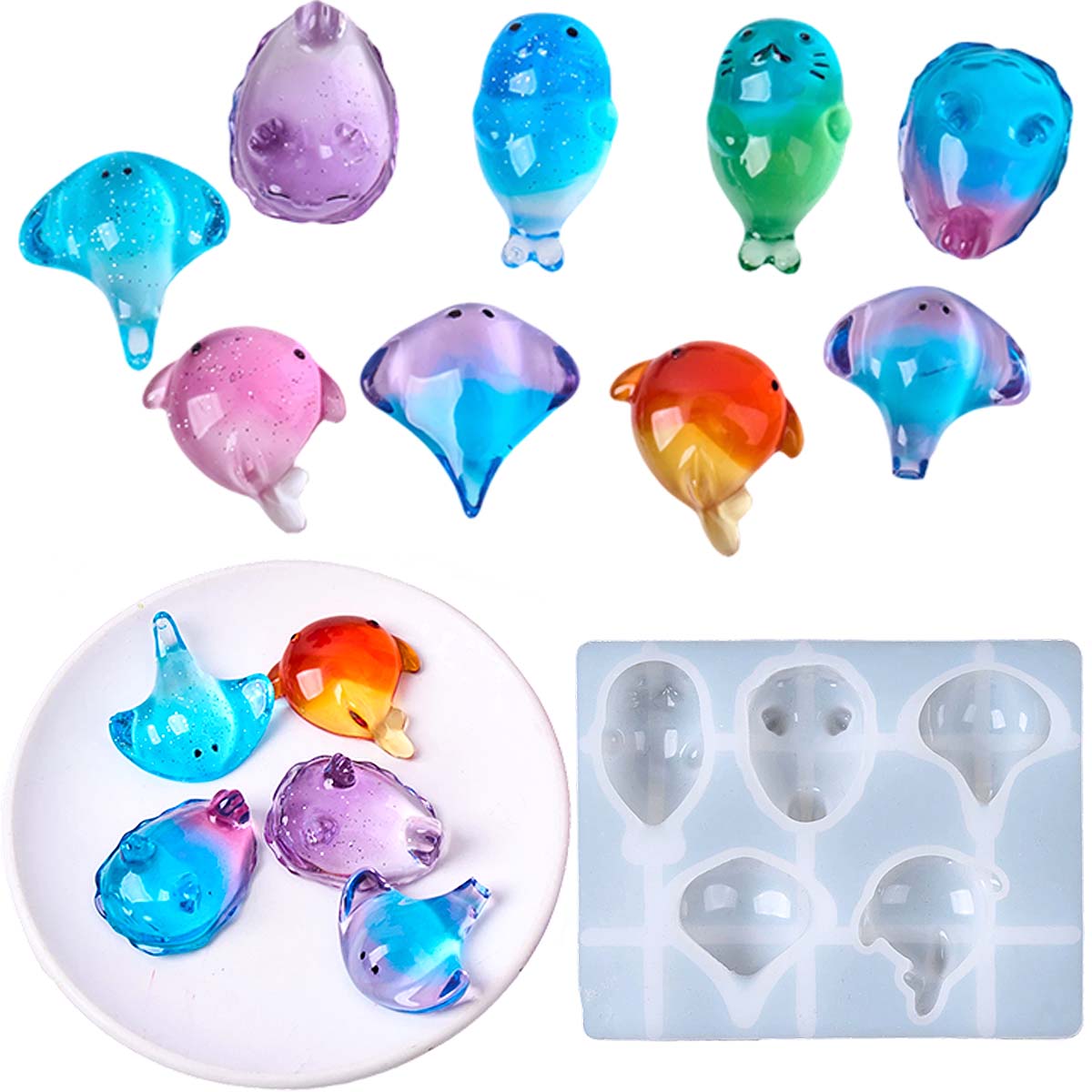 3D Healing Kawaii Manta Ray Wa - Melt Pour Soap Base recensie en prijs