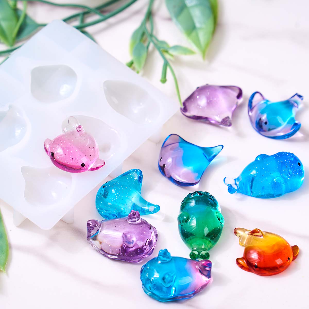 3D Healing Kawaii Manta Ray Wa - Melt Pour Soap Base recensie en prijs