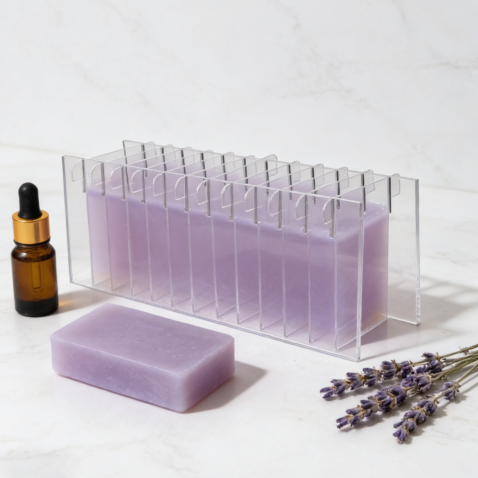 Transparante Acryl Zeepvorm Ve - Soap Making Cold Process recensie en prijs
