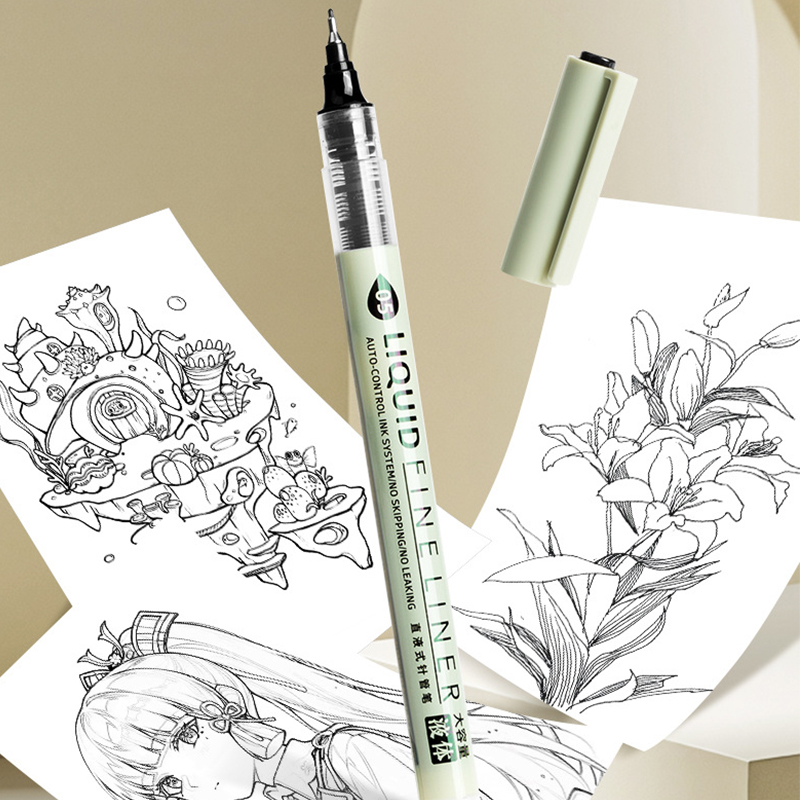 8-delige pigmentliner micron i - Copic Marker Sketch recensie en prijs