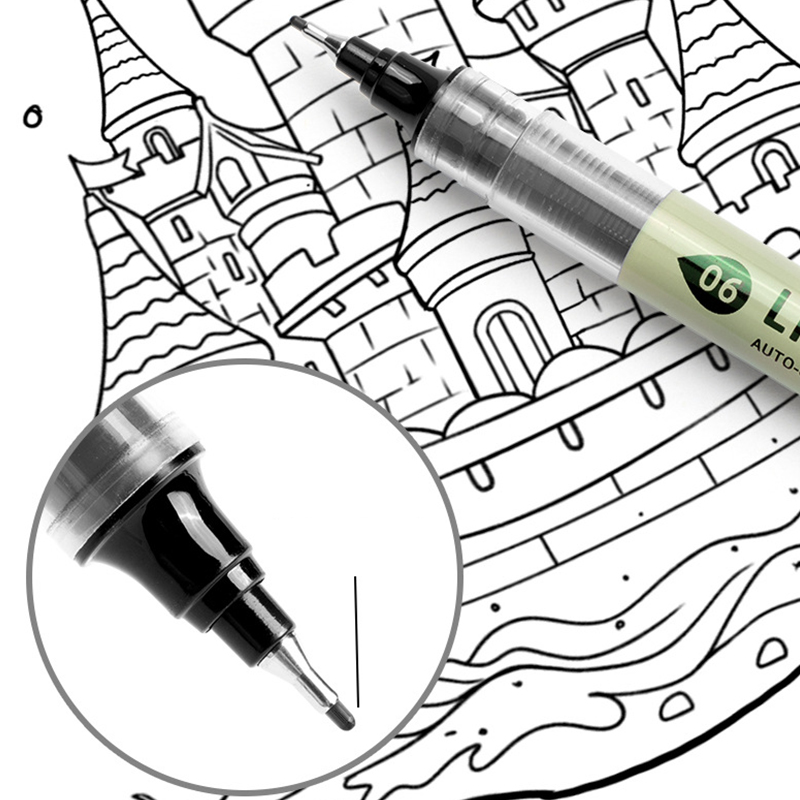 8-delige pigmentliner micron i - Copic Marker Sketch recensie en prijs