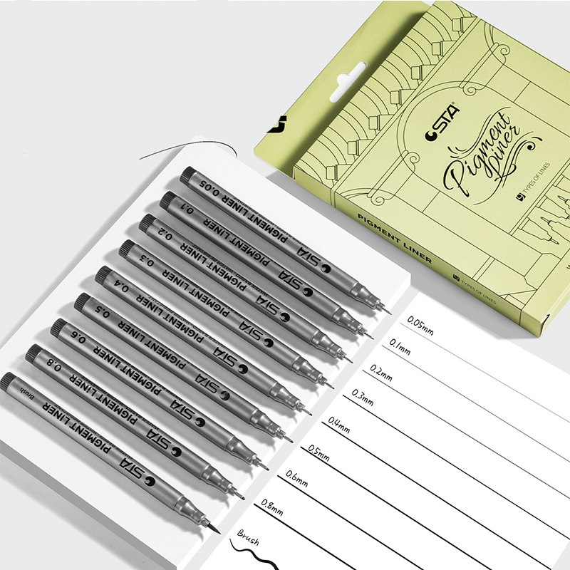 0.1/0.2/0.3/0.4/0.5 Profession - Copic Marker Sketch recensie en prijs
