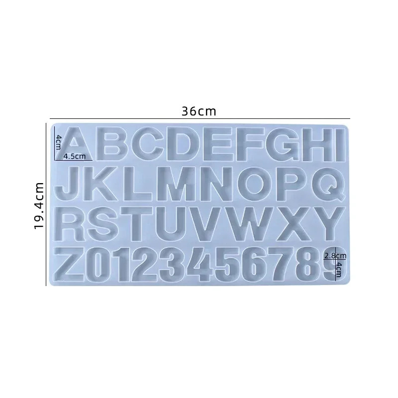 1pc/2pcs/3pcs LettersAtoZ,Numb - Melt Pour Soap Base recensie en prijs