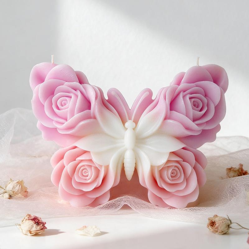DIY Rose Butterfly Form silico - Melt Pour Soap Base recensie en prijs