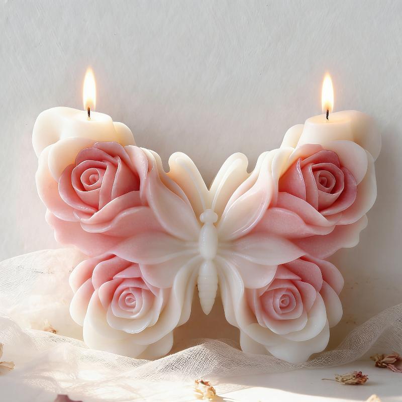 DIY Rose Butterfly Form silico - Melt Pour Soap Base recensie en prijs
