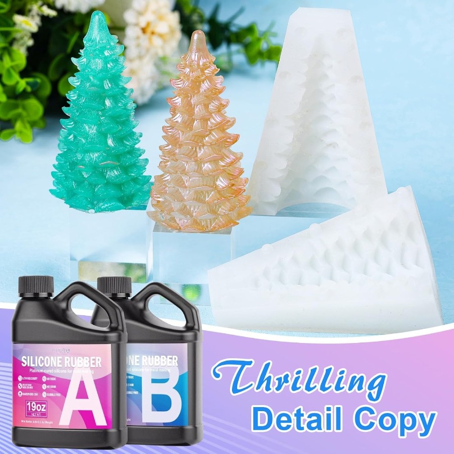 Siliconen mal maken kit, 38.8o - Melt Pour Soap Base recensie en prijs